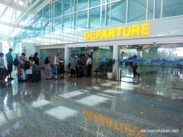 The airport Baggage counter is located near the V.A.T office, in the main departure hall.